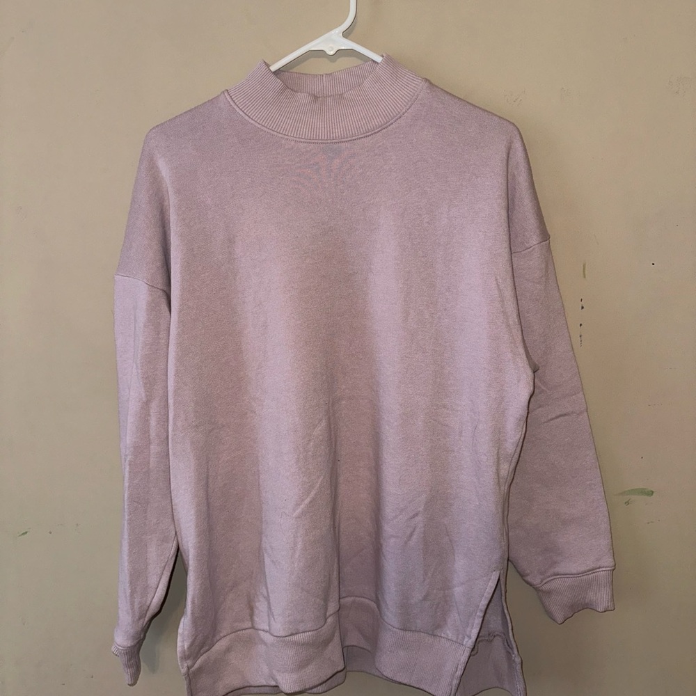 American Eagle Mockneck Lavender Sweatshirt